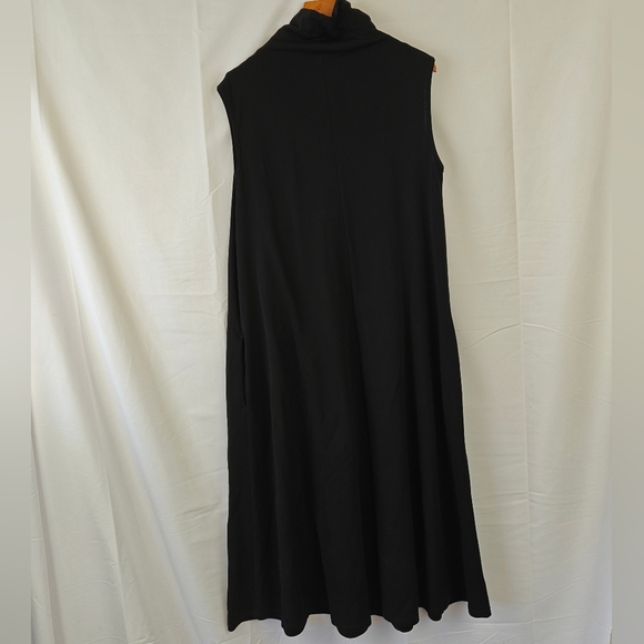 Max Mara Leisure Fantino Midi Knee Length Turtleneck Sleeveless Dress Size Large - Picture 13 of 14